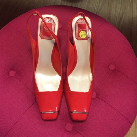 christian dior red heels|christian dior heels sale.